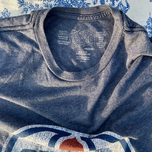 Edmonton Oilers Retro Brand Graphic T Shirt - Picture 4 of 6